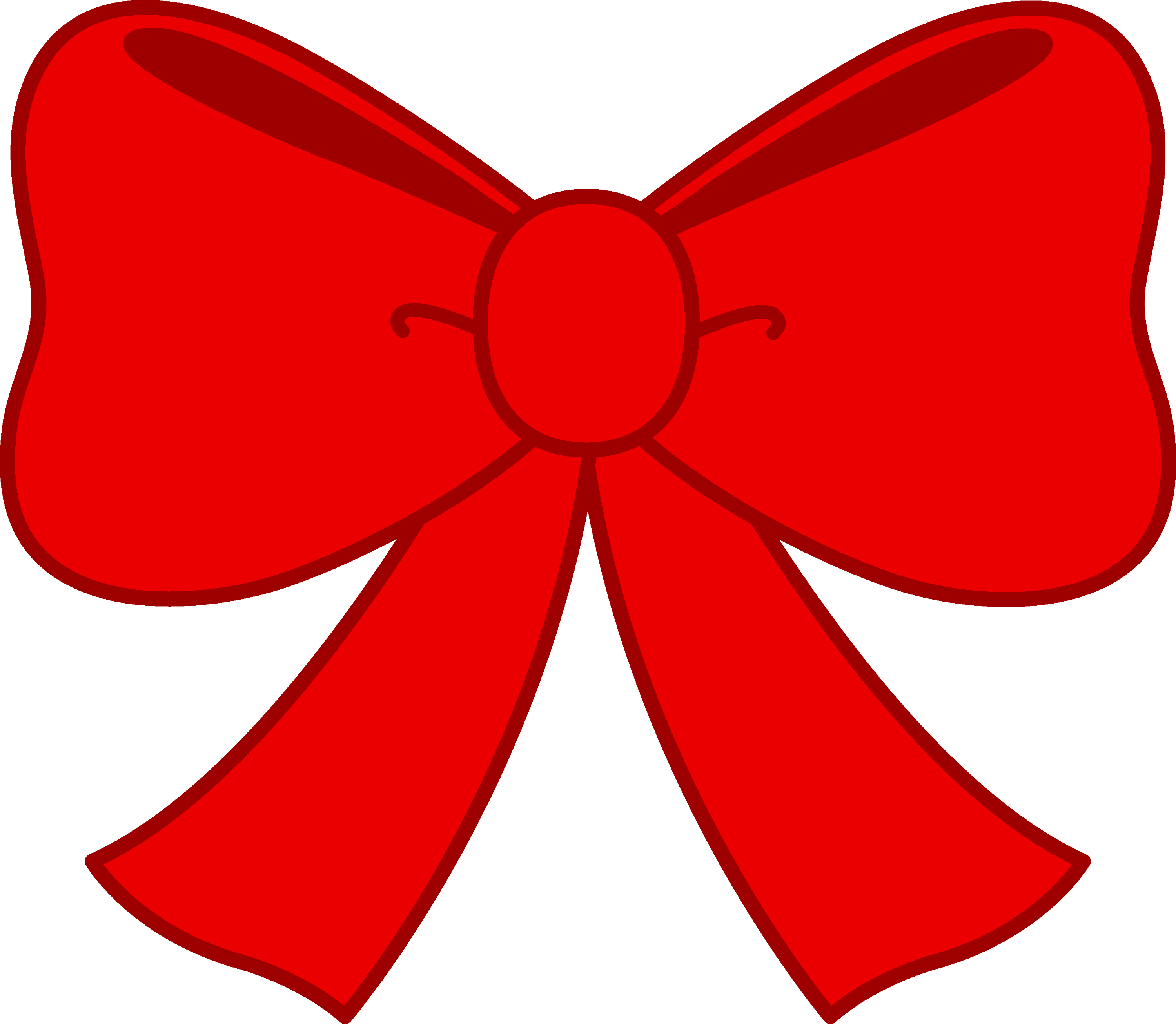 Download Cute Red Bow Clipart - Free Clip Art