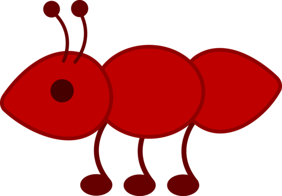 Little Red Ant - Free Clip Art