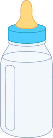 Download Blue Baby Bottle - Free Clip Art