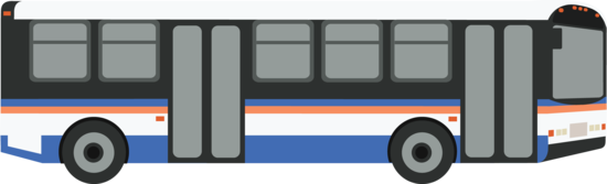 Public Transportation Bus - Free Clip Art