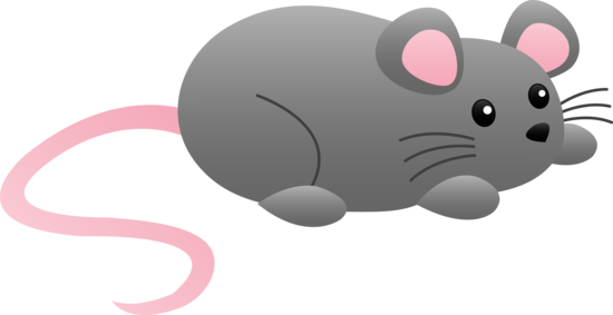 Little Gray Mouse - Free Clip Art