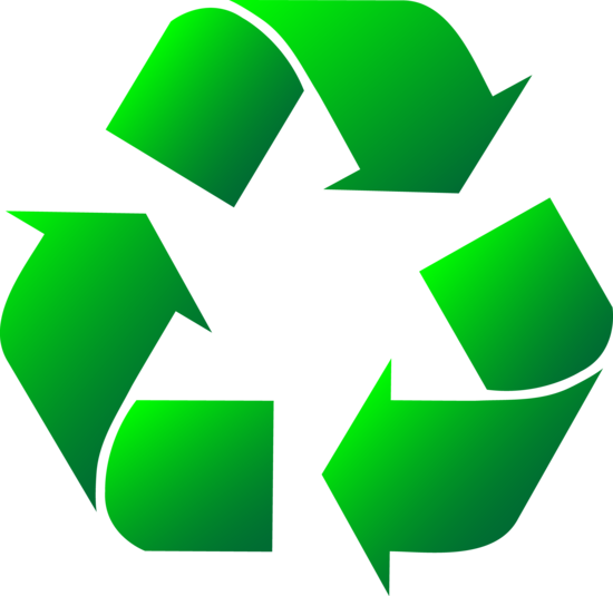 Green Recycle Logo Clipart - Free Clip Art