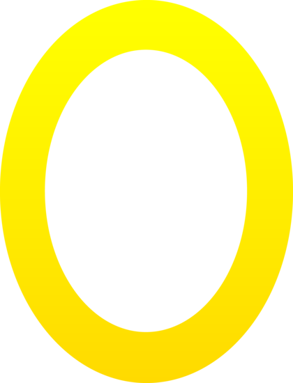 The Letter O - Free Clip Art