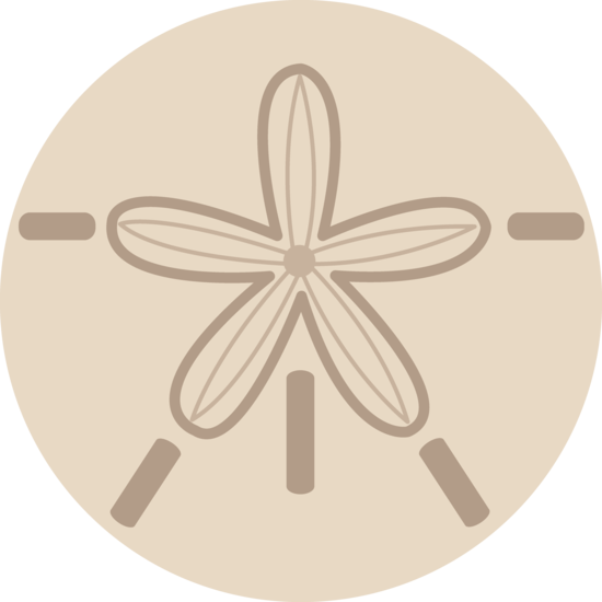 Sand Dollar Shell Design - Free Clip Art