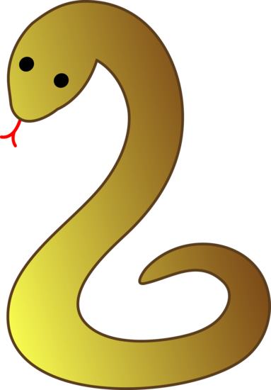 Brown Snake Clip Art - Free Clip Art
