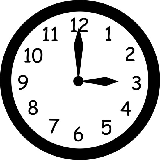 Wall Clock Striking Three Free Clip Art wall-clock-striking-three-free-clip-art