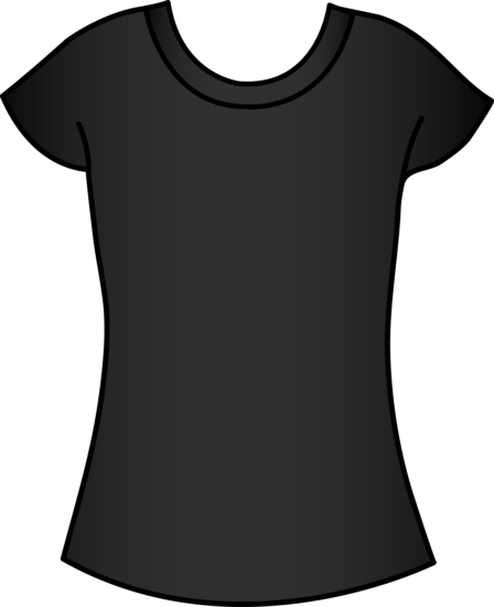 Download Black Tshirt Template Png / Collection of blank black t ...