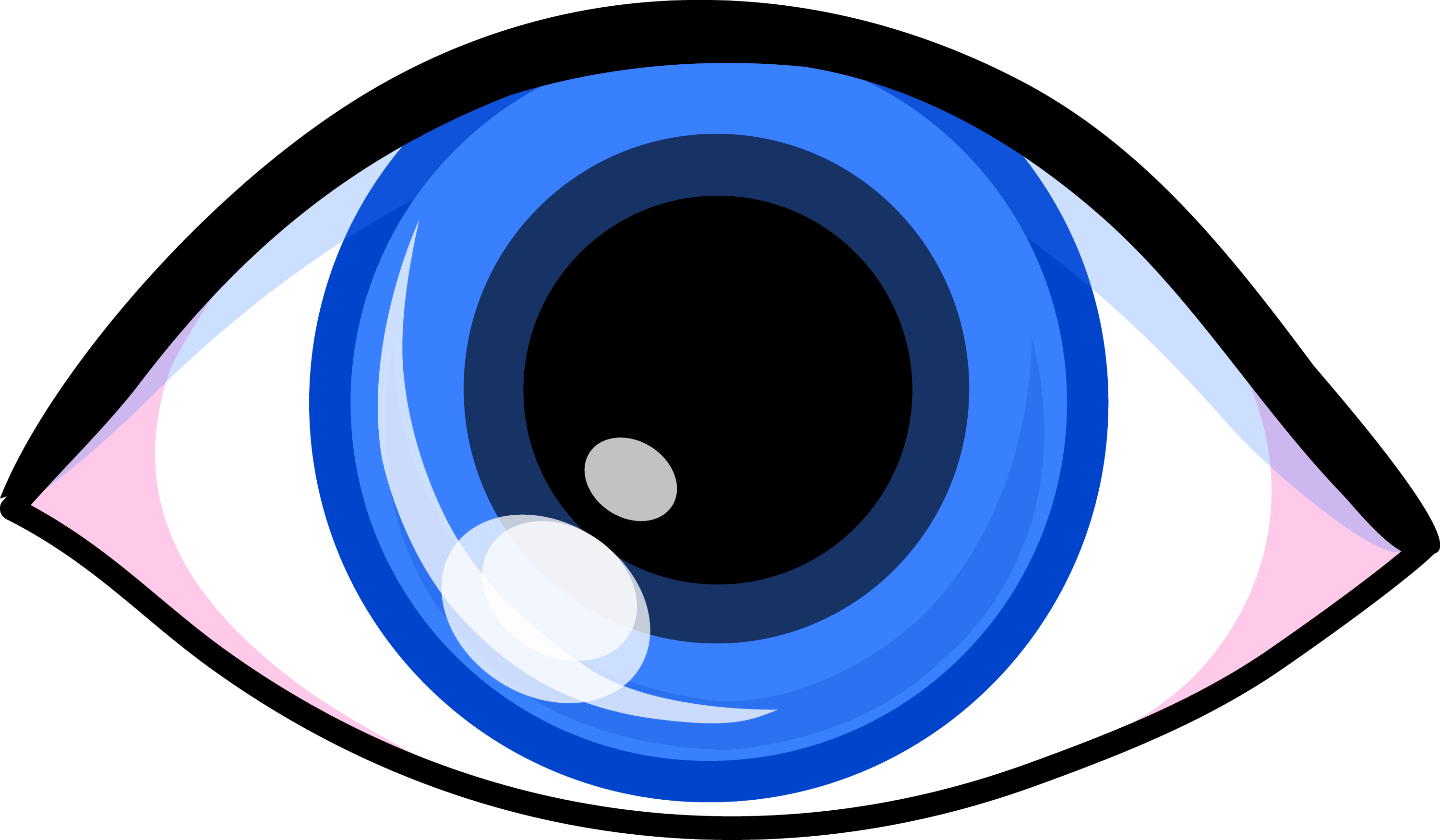 Blue Eye Logo Design - Free Clip Art