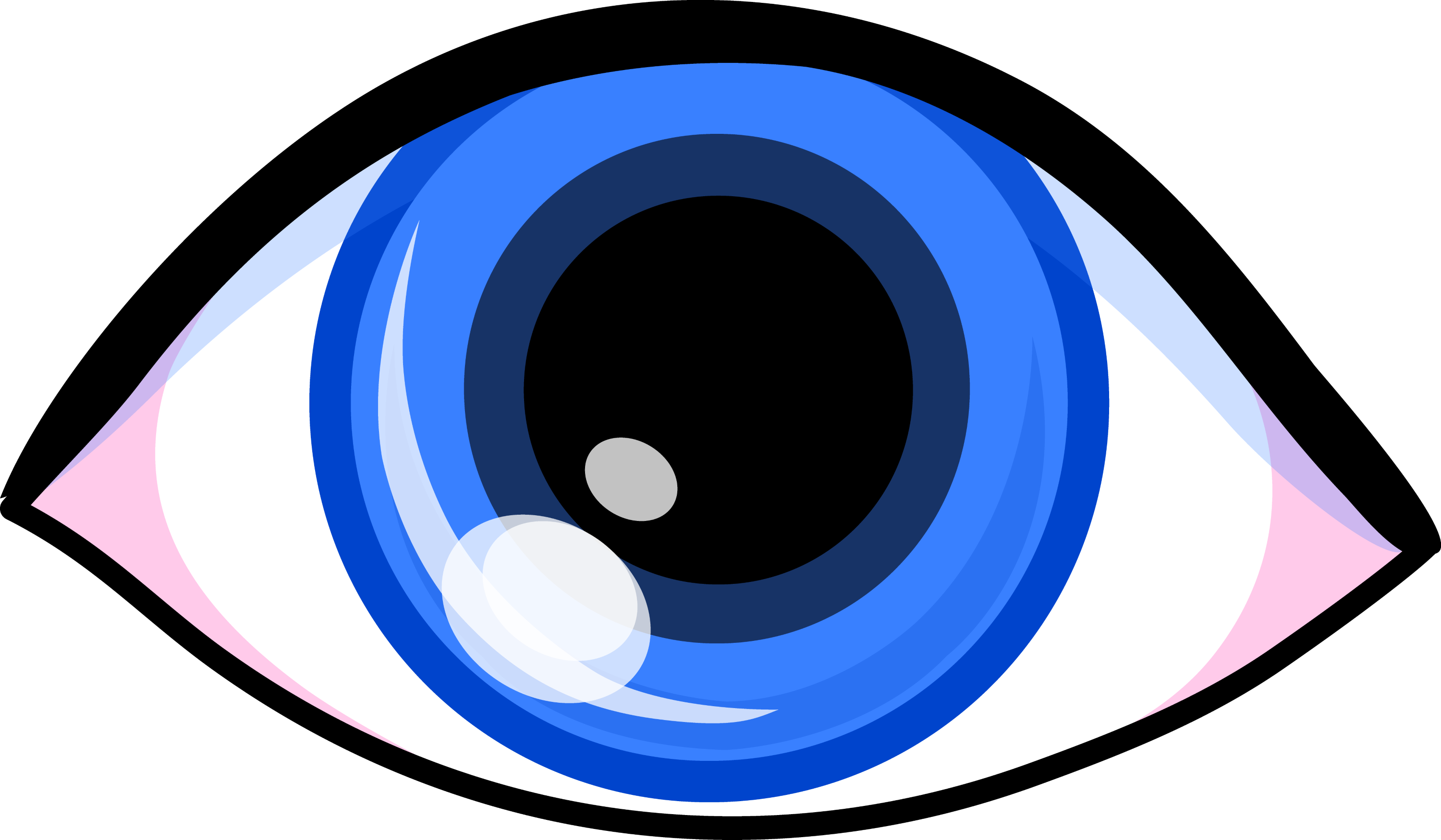 Blue Eye Logo Design Free Clip Art