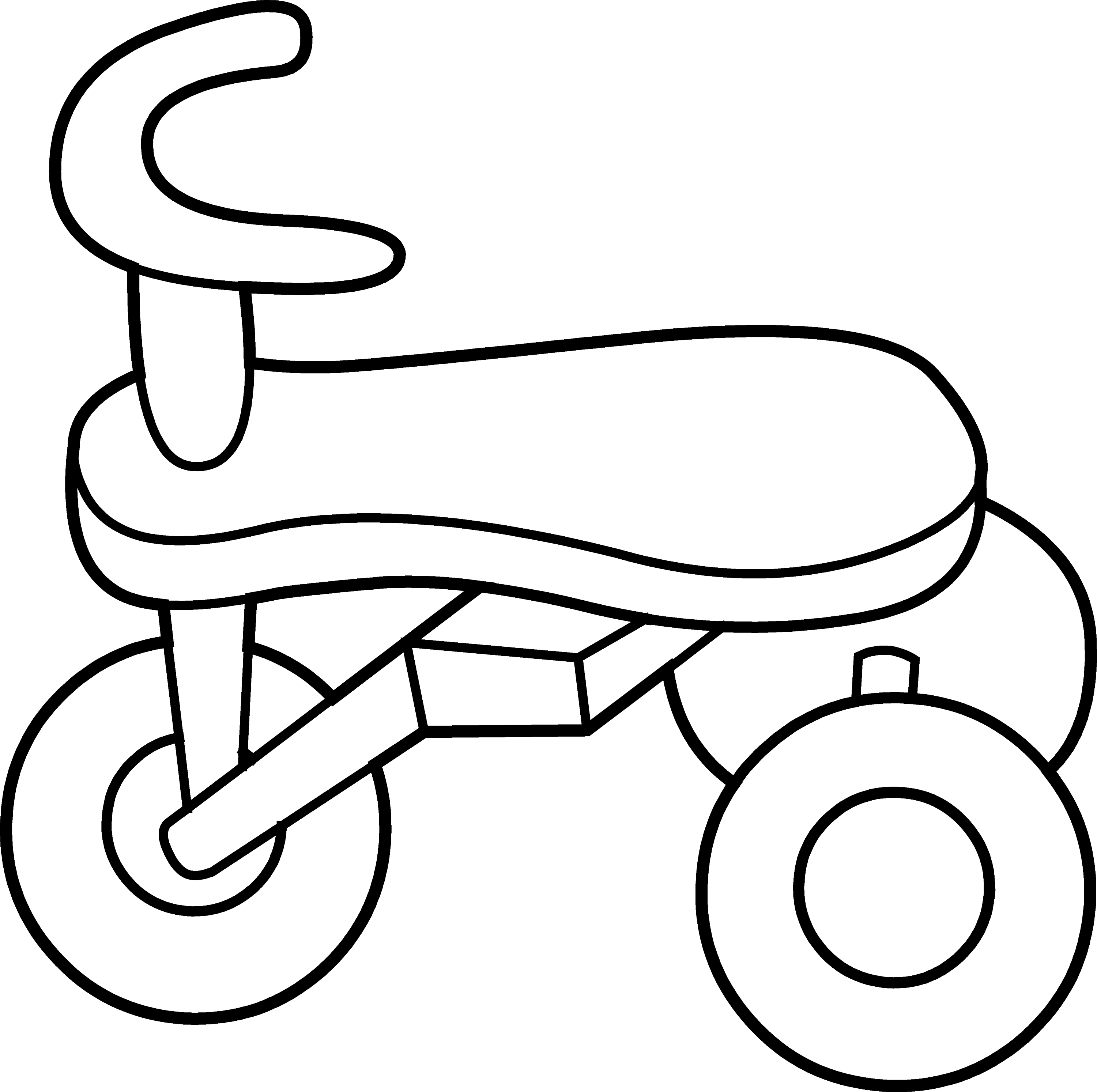 Tricycle Drawing Coloring Philippine Clipart Getdrawings Pages Outline ...