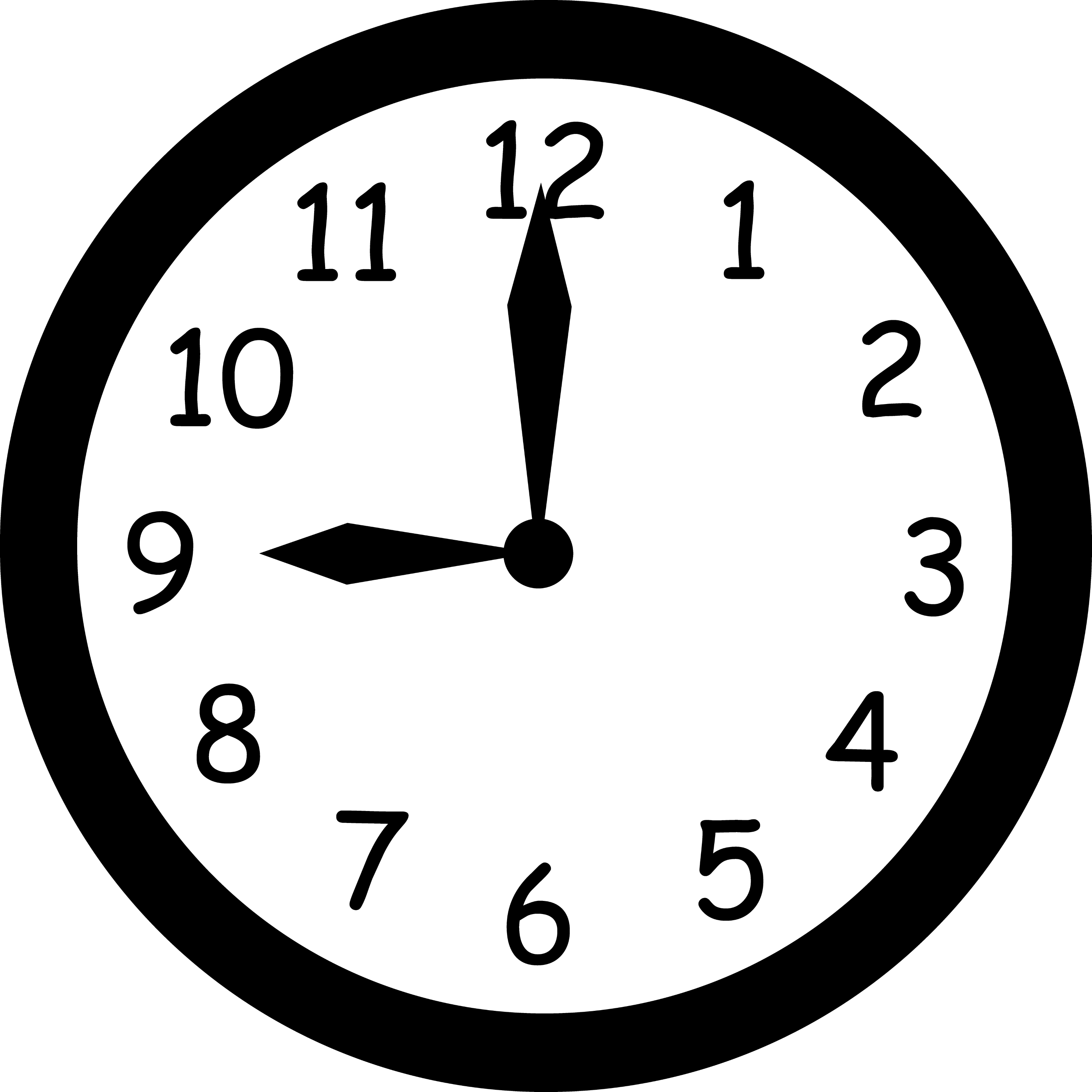 Unique 80 Of 9 Oclock Clipart Ghaisanikusumow