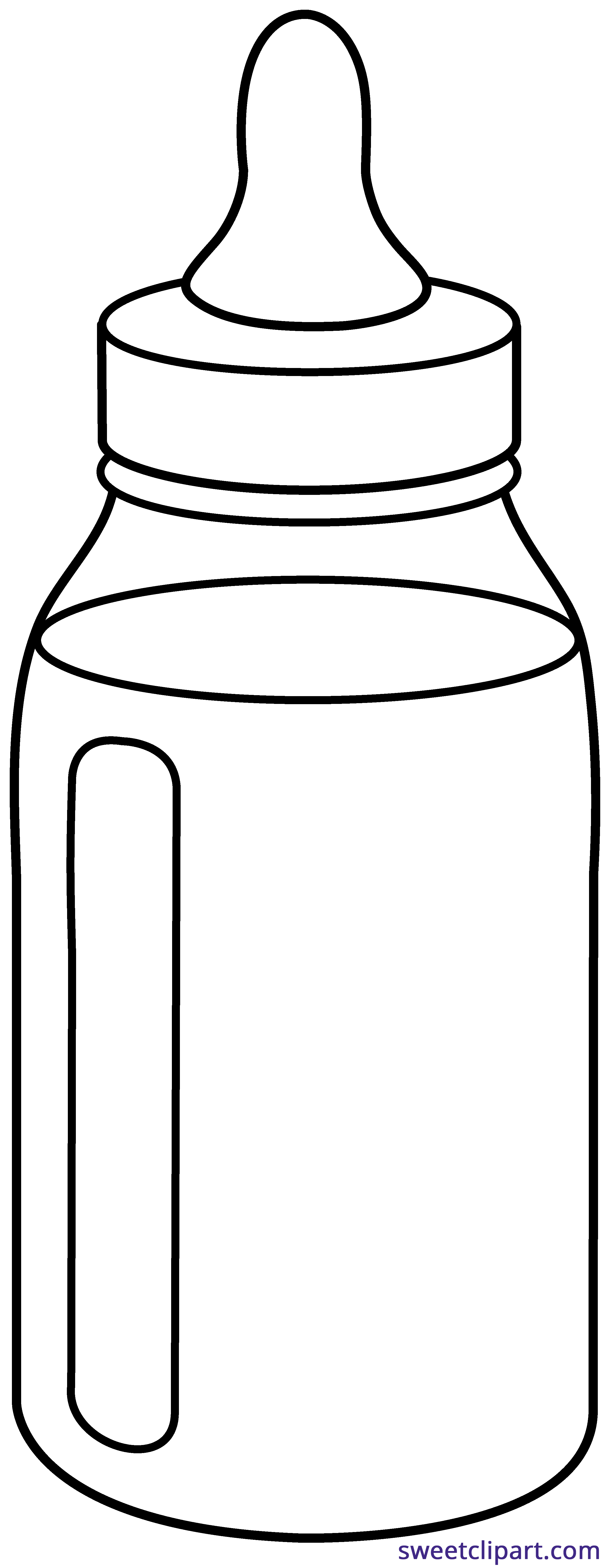 Baby Bottle Coloring Pages
