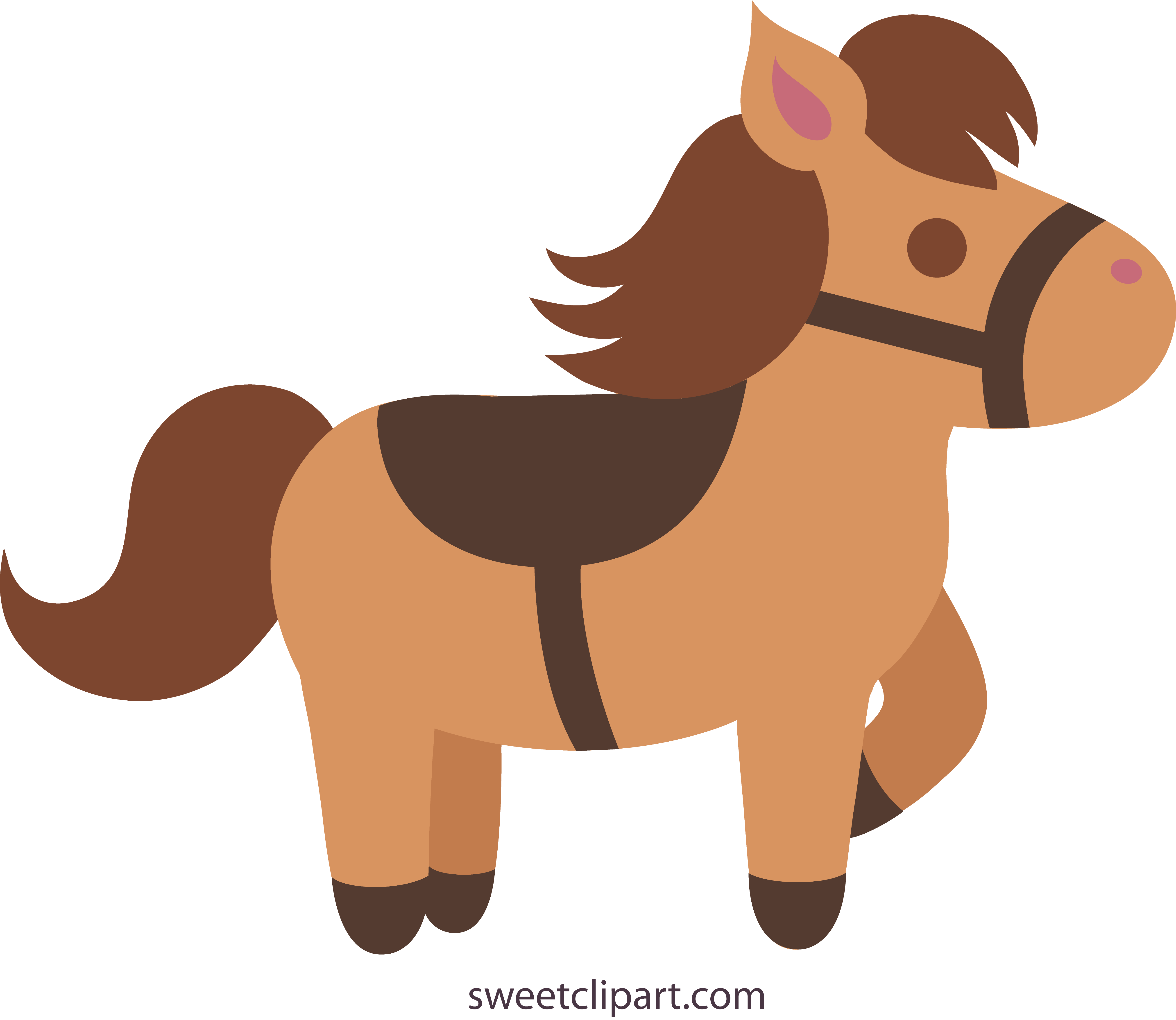clipart cute horse