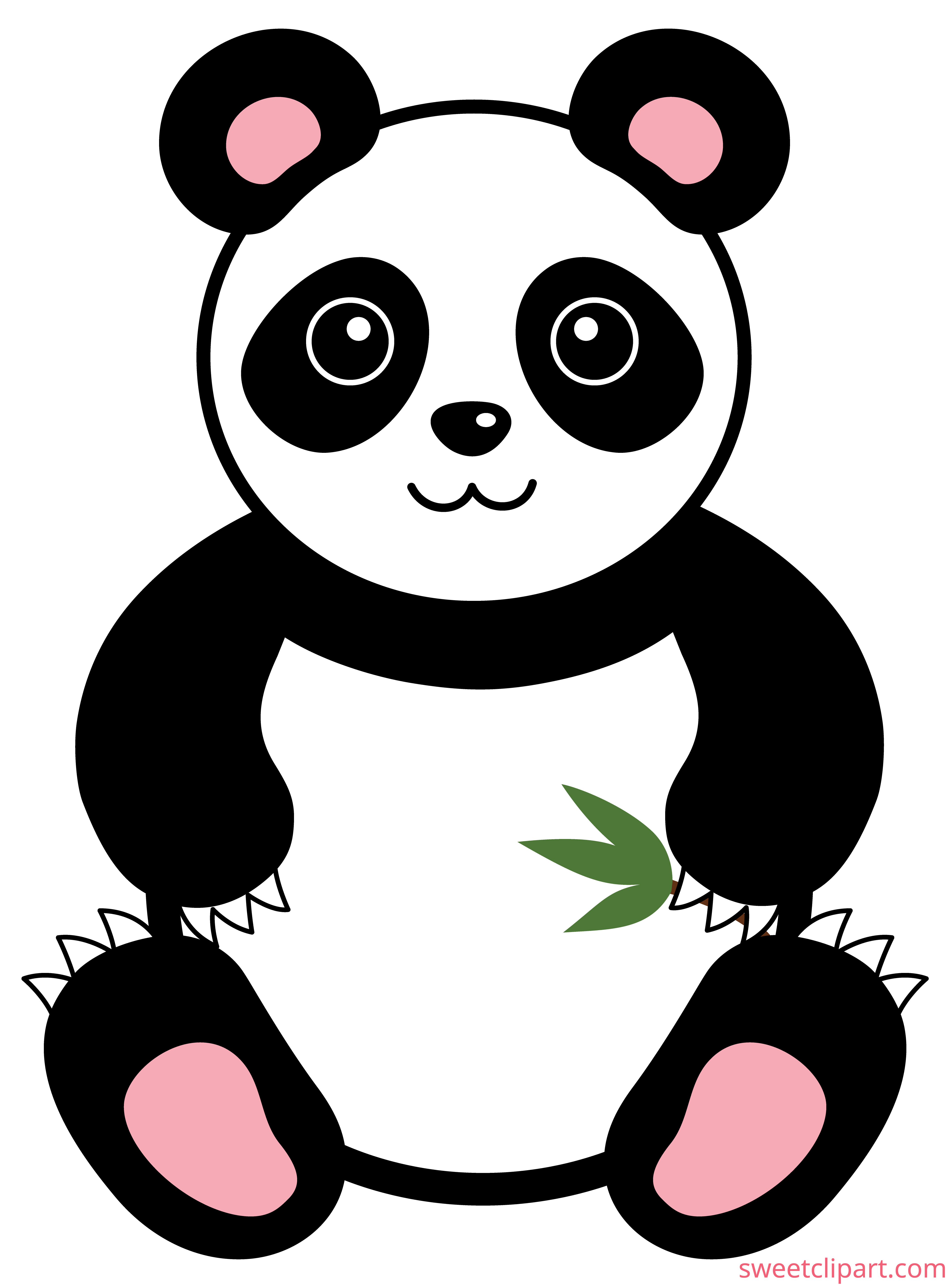 panda bear clipart