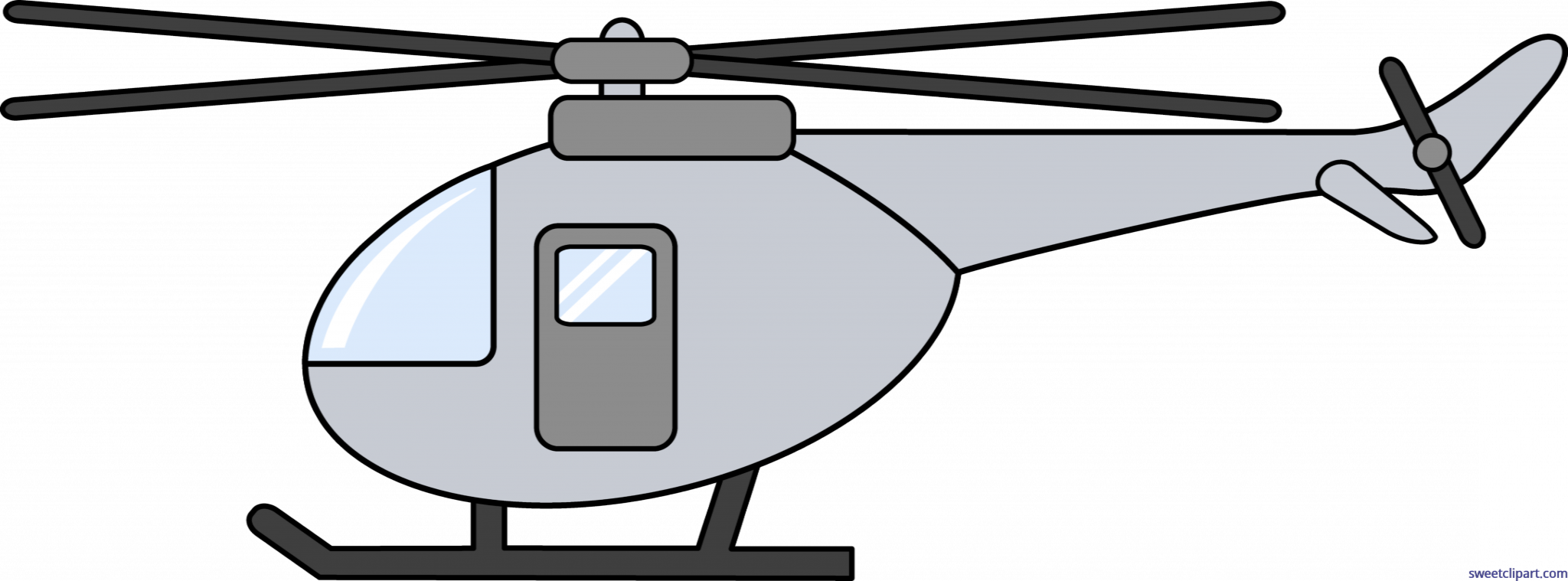 Helicopter Clip Art.