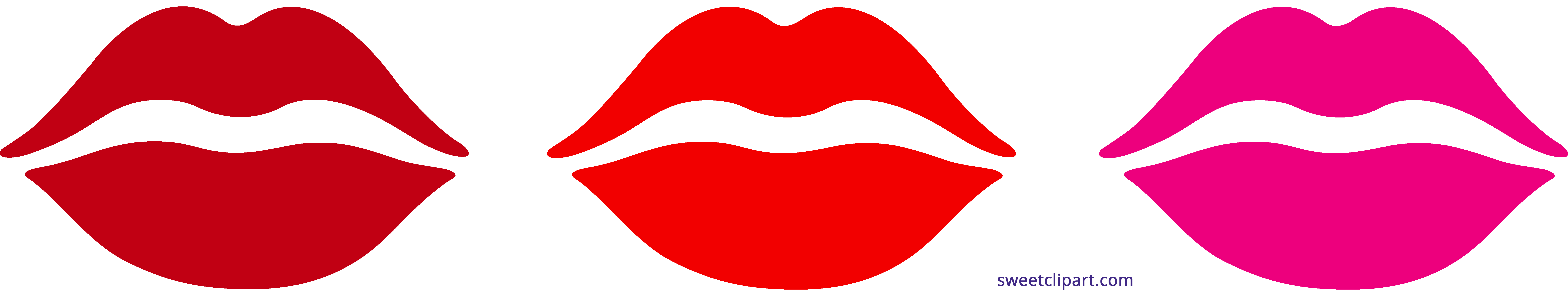 kissing lips coloring page