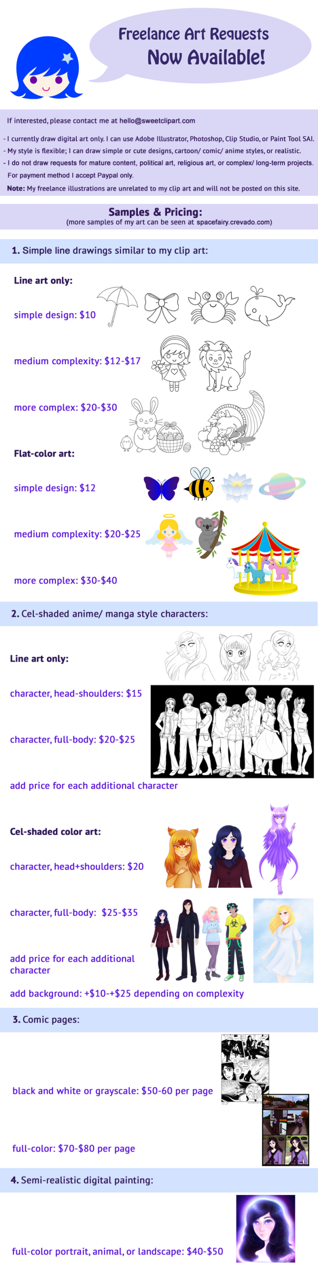 Freelance Art Services
